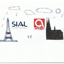 Sial (Paris) vs Anuga (Cologne), the battle of the giants