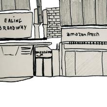 Is an Amazon grocery store expected by British consumers?