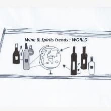 The Vinexpo Study indicates the main trends in the global wine and spirits market